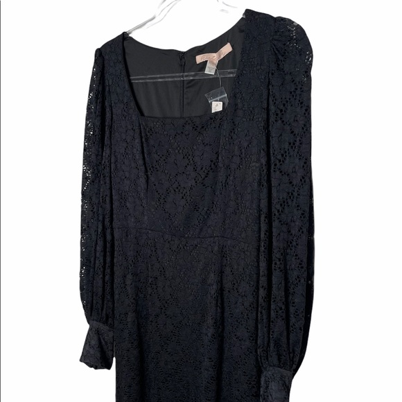 Anthropologie | NWT Hutch Dolly Lace Midi Dress Black Small - Picture 3 of 10